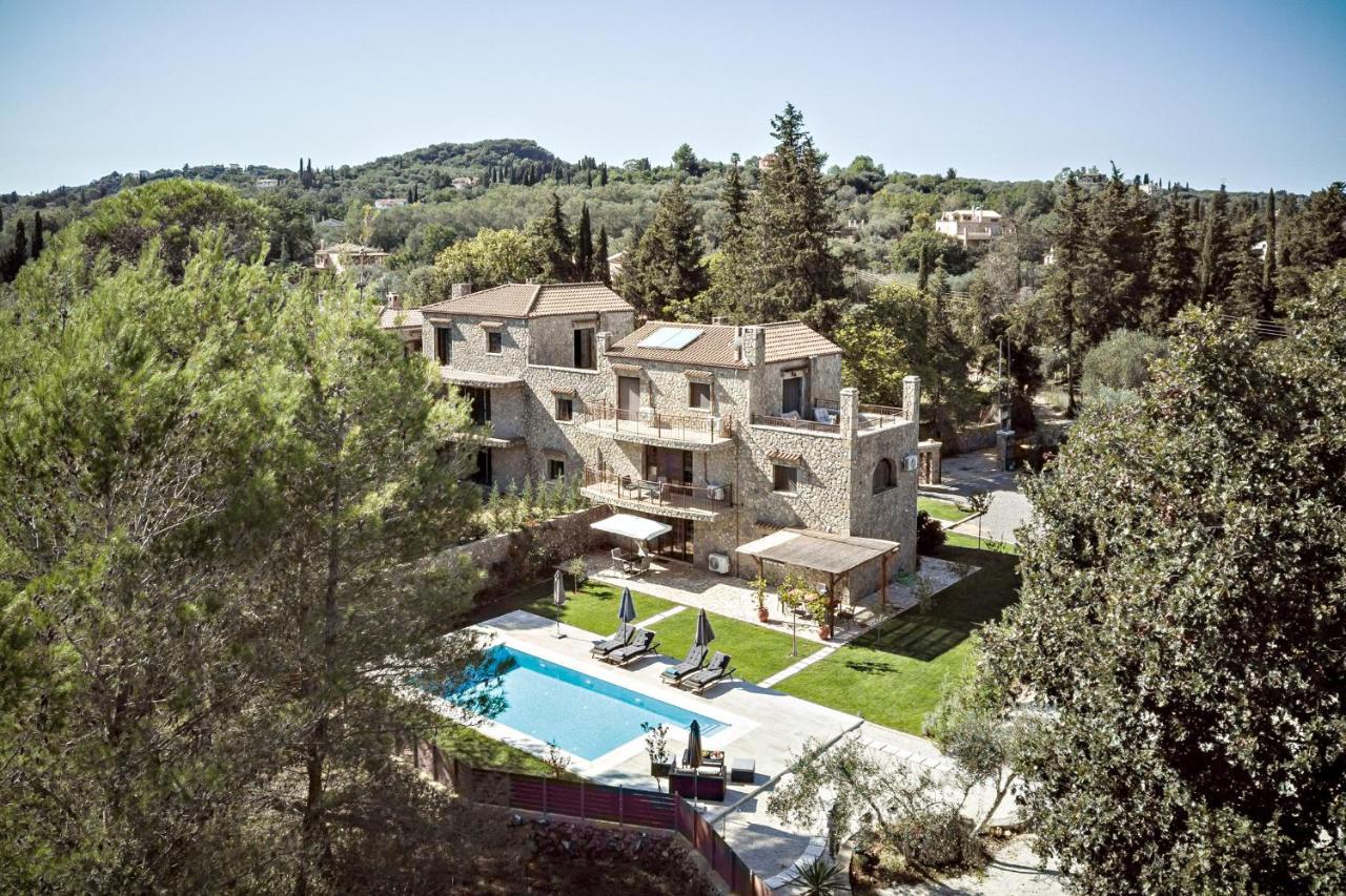 Filia Stone Villa Гувия Екстериор снимка