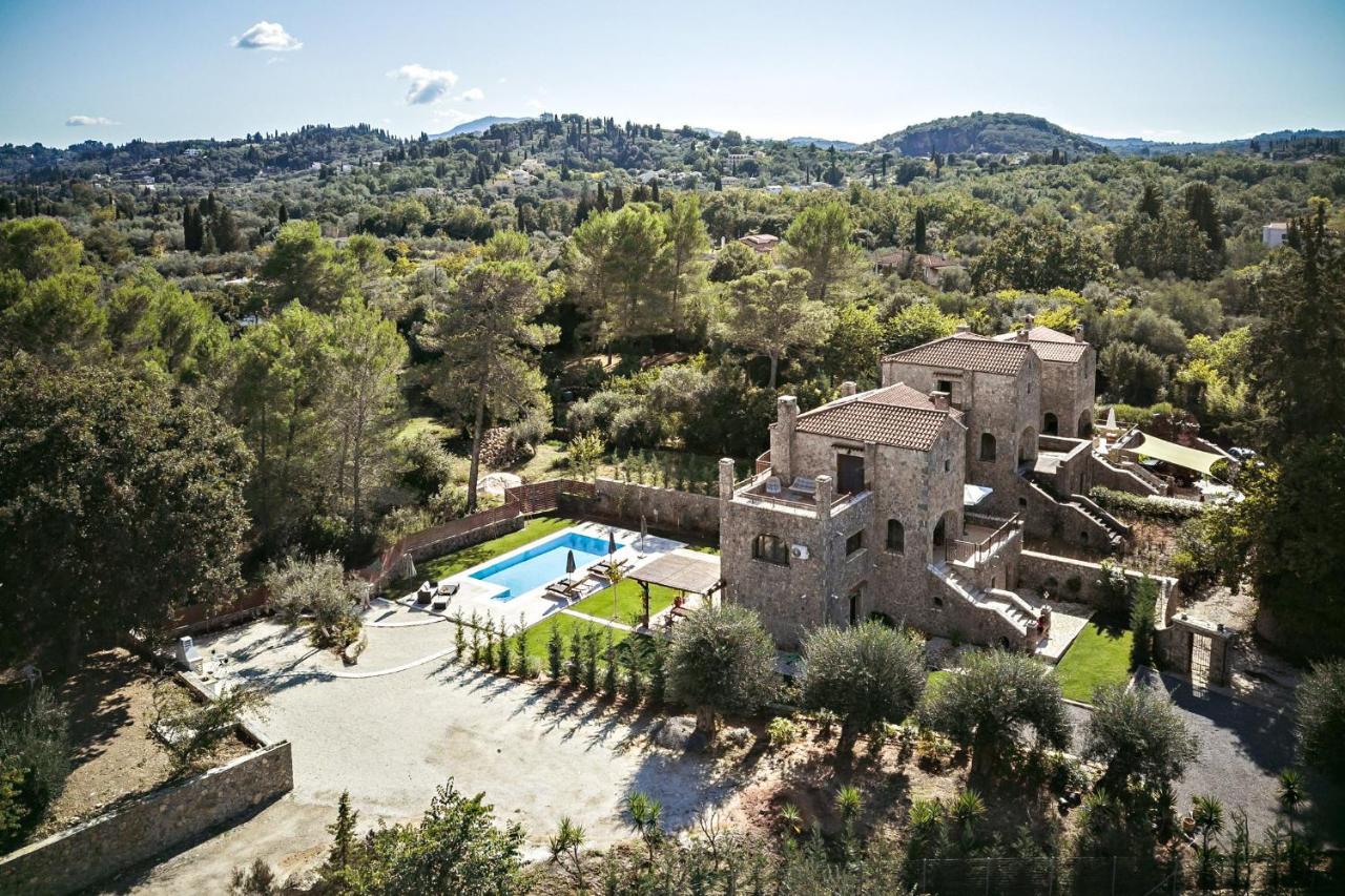 Filia Stone Villa Гувия Екстериор снимка