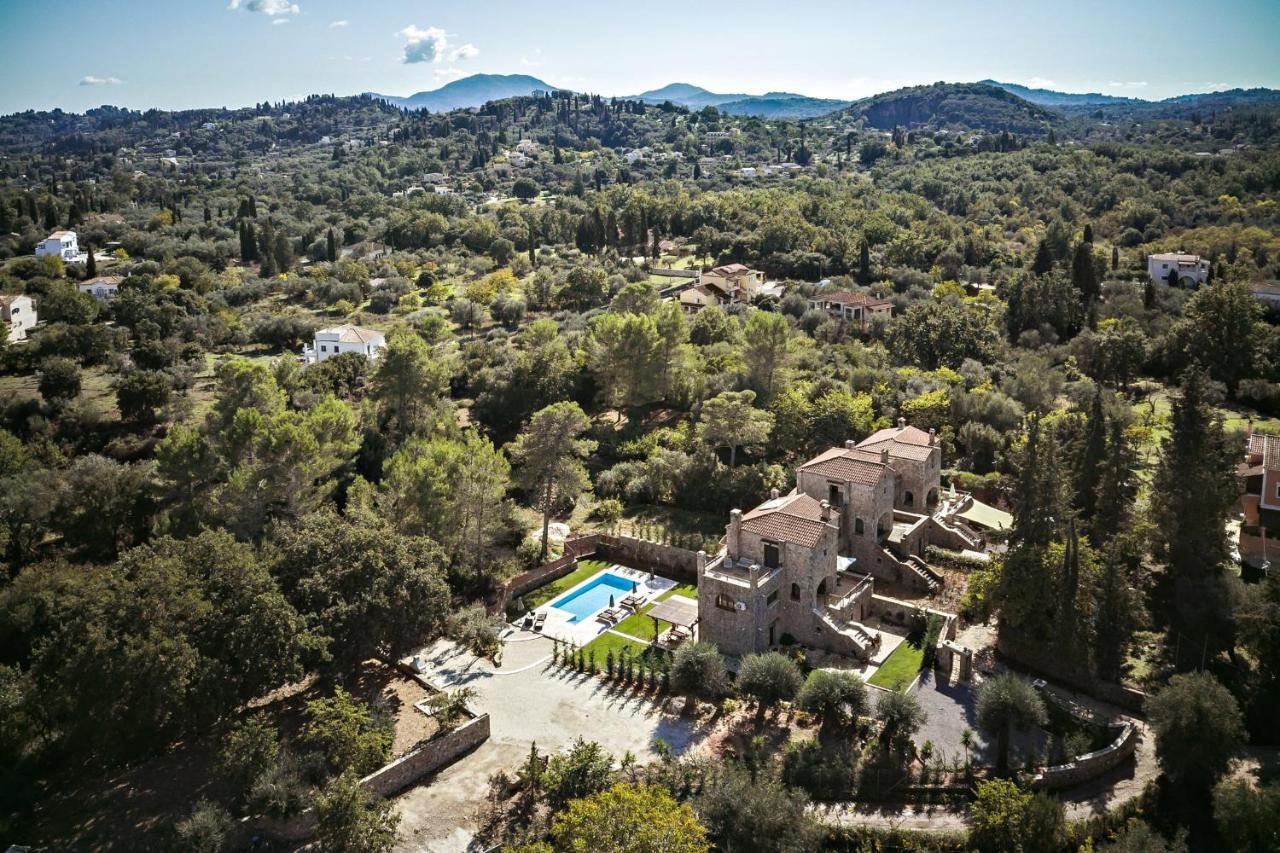 Filia Stone Villa Гувия Екстериор снимка