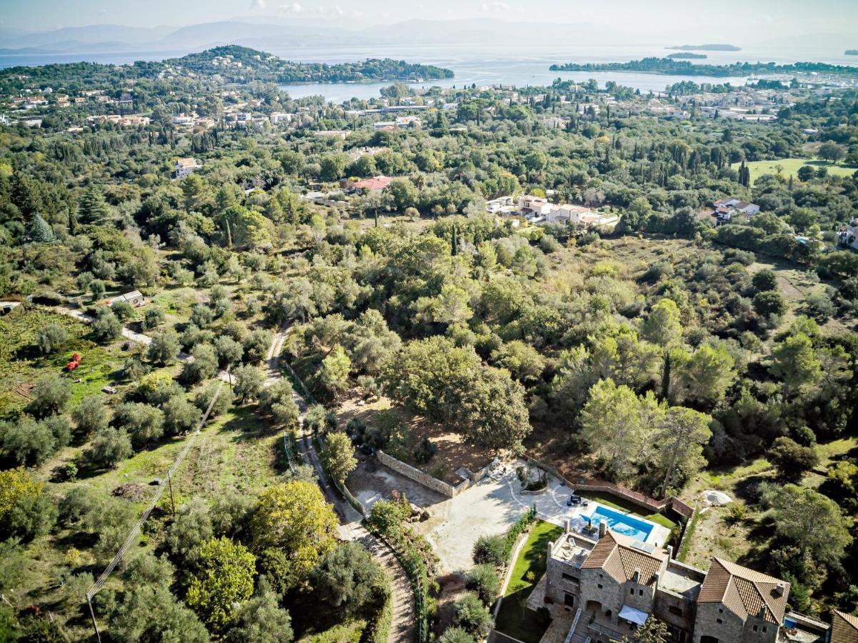 Filia Stone Villa Гувия Екстериор снимка